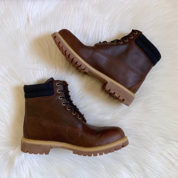 Timberland Brown Premium 6” Waterproof Boots - Picture 5 of 7